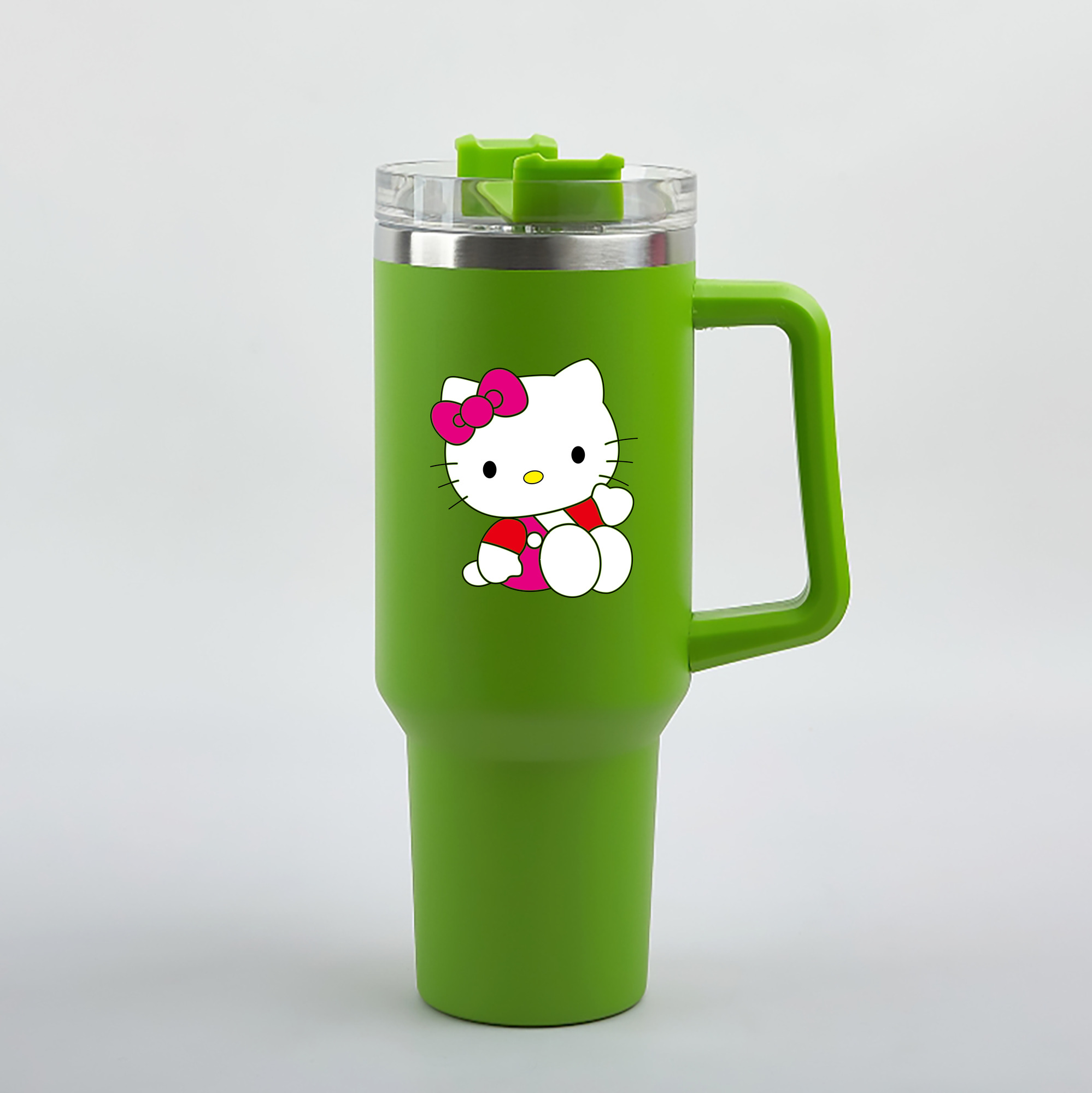 （画像用） Hello Kitty ハローキティ 1200mL車用タンブラー（カラープリント）